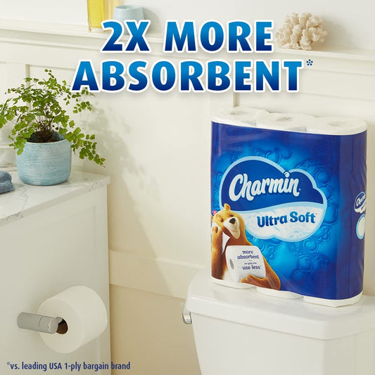 Charmin Ultra Soft Cushiony Touch Toilet Paper