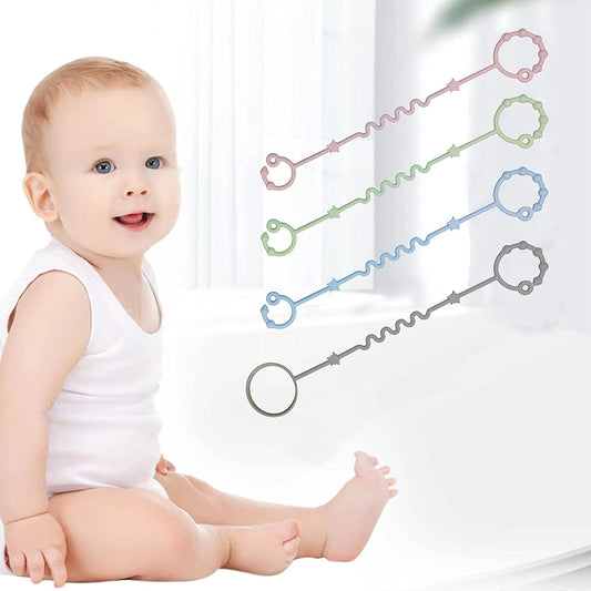 Toy Straps for Baby,RTMOK 4pcs Silicone Setpacifier Clip
