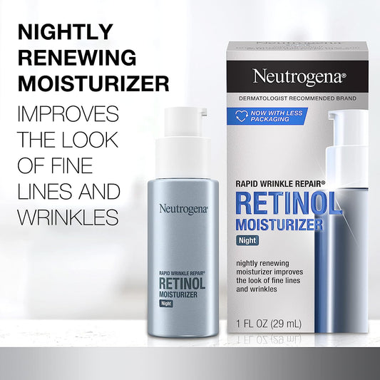 Neutrogena Rapid Wrinkle Repair Retinol Night Face Moisturizer