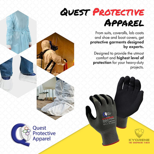 Quest Cut Resistant Work Gloves Puncture Resistant Protection