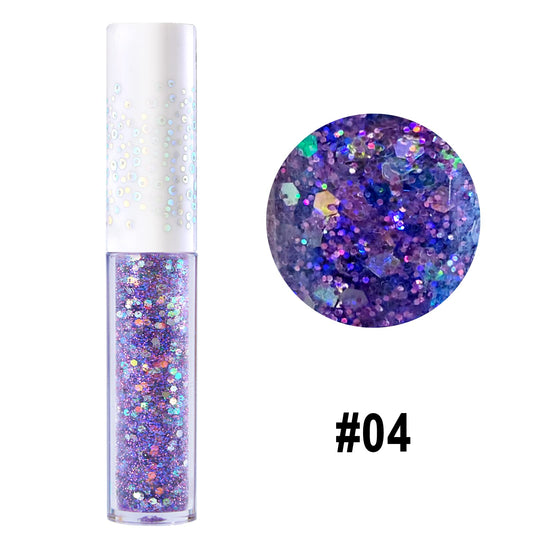 Erinde Liquid Glitter Eyeshadow, Under Eye Shadow Bling