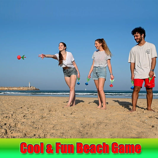 NOMNOM TOYS, Glow in The Dark Lawn Darts Game