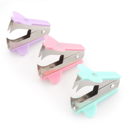 ZZTX Staple Remover Staple Puller Removal Tool for School Office Home 3 Pack