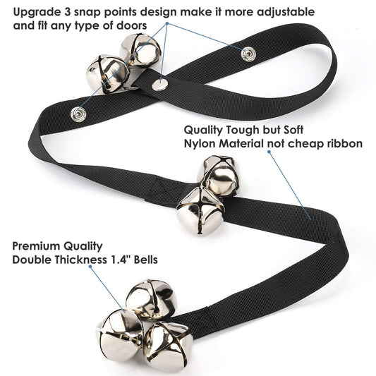 FOLKSMATE Dog Doorbells for Potty Training