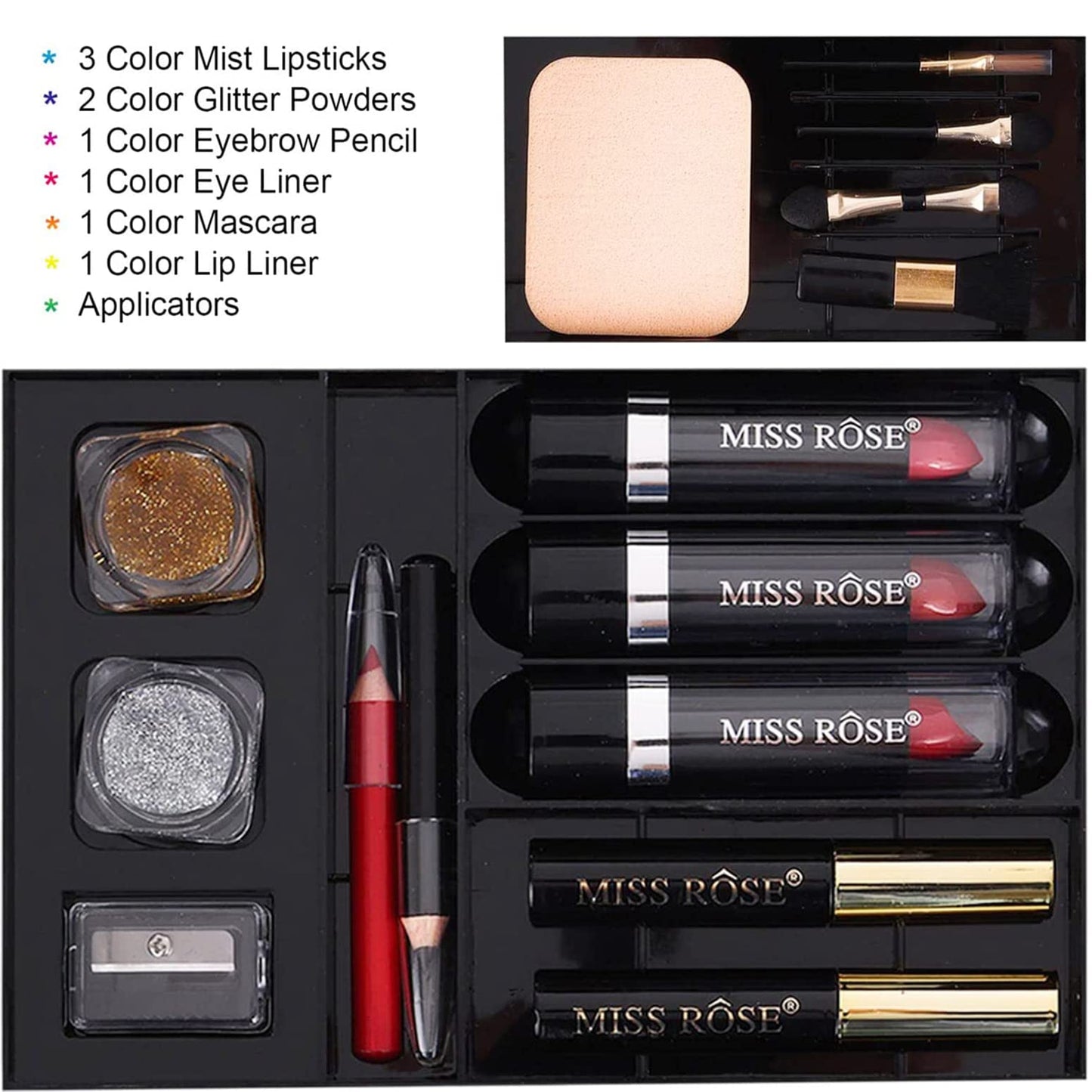 58 colors Professional Makeup Kit for Women Full Kit