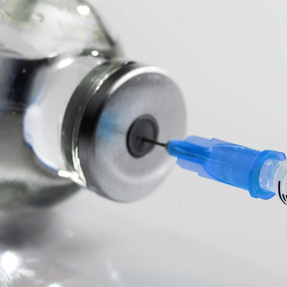 50 Pack 3ml/cc Plastic Syringe with 23Ga, Lab Sample Injection Syringes