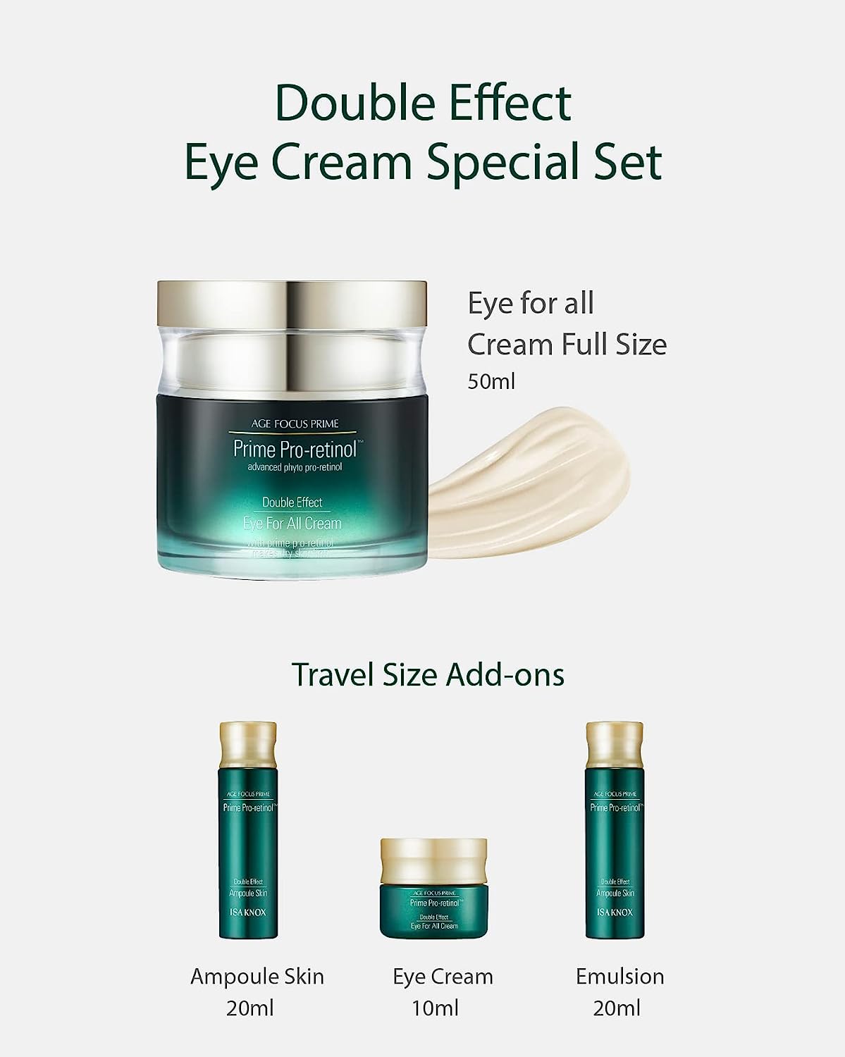 Isa Knox AGE FOCUS PRIME DOUBLE EFFECT EYE FOR ALL CREAM