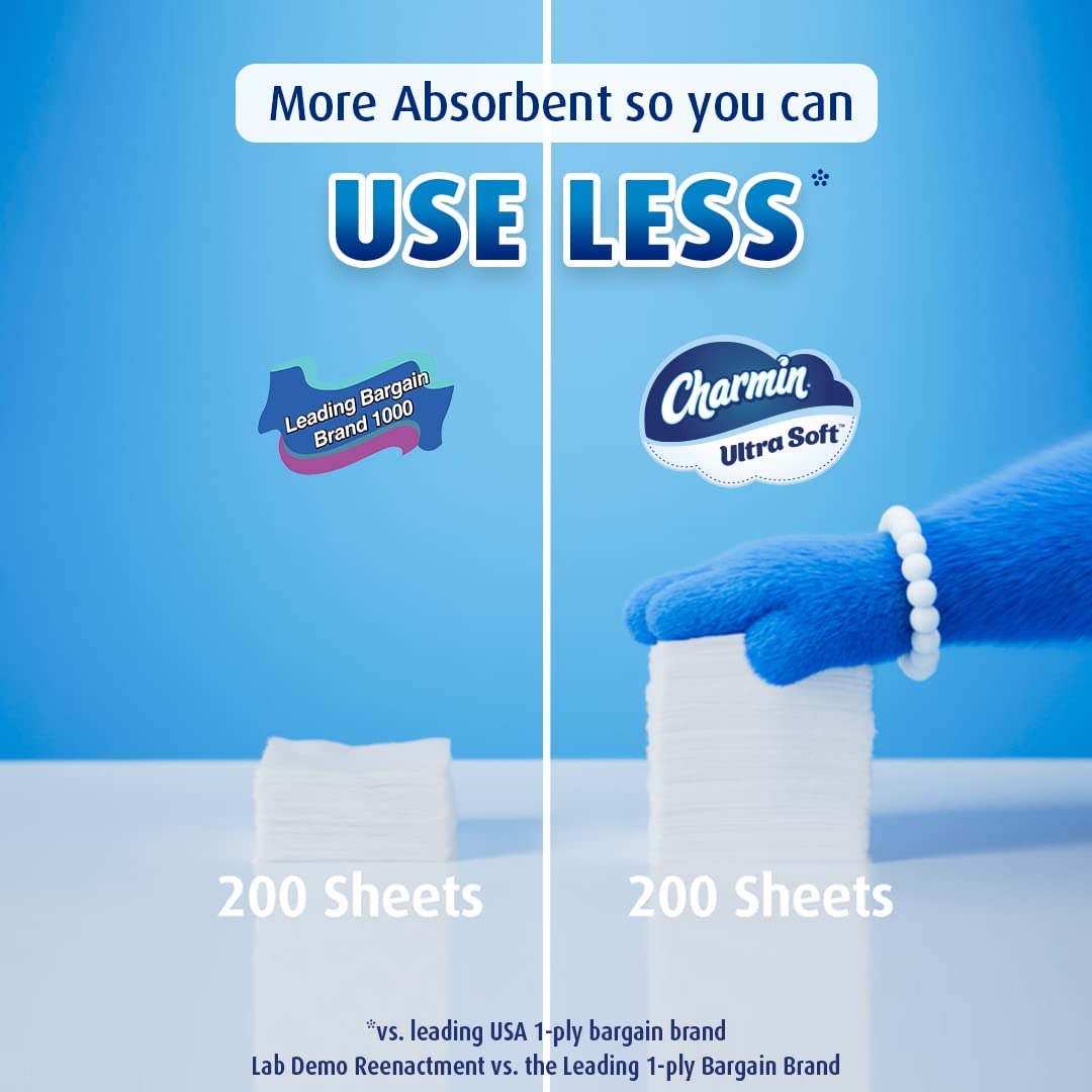 Charmin Ultra Soft Cushiony Touch Toilet Paper