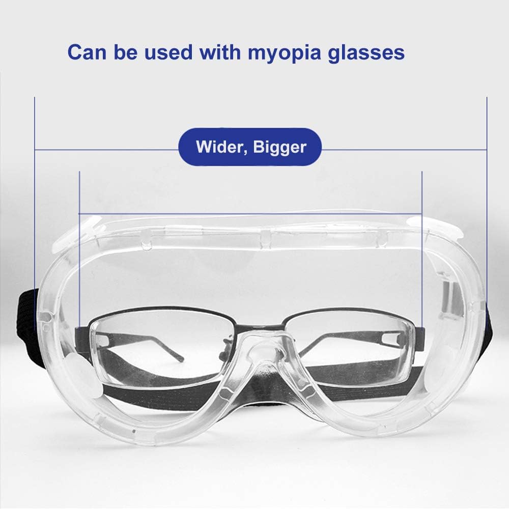 Supermore Anti-Fog Protective Safety Goggles Lab Goggles