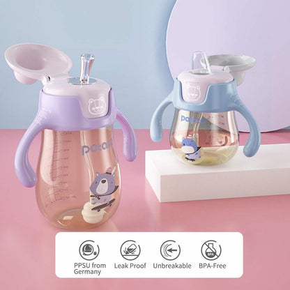 POTATO Sippy Cups For Toddlers with Straw Spill Proof