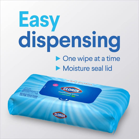 Clorox Disinfecting Wipes, Bleach Free Cleaning Wipes