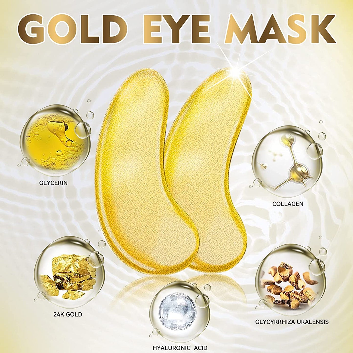 DORPETLY Under Eye Mask(32 Pairs)