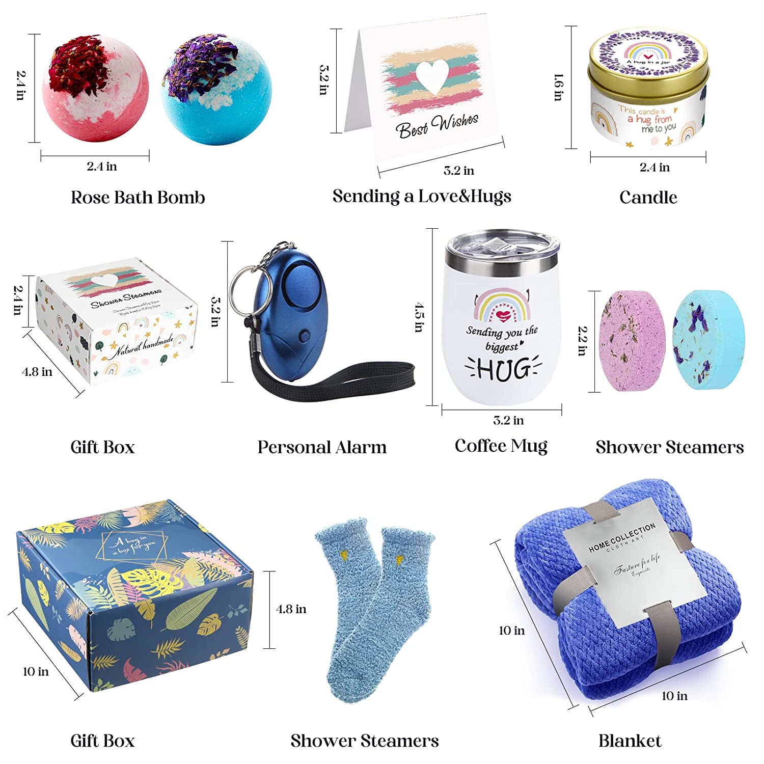 Care Package for Women, Women Gifts with Relaxing Spa