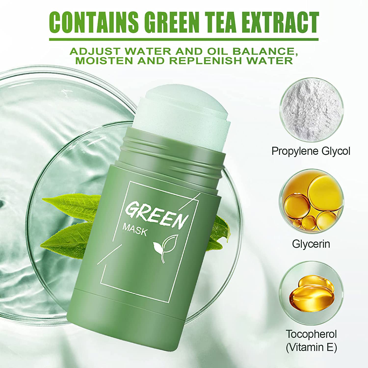 Ursoulney Green Tea Mask Stick for Face Mask