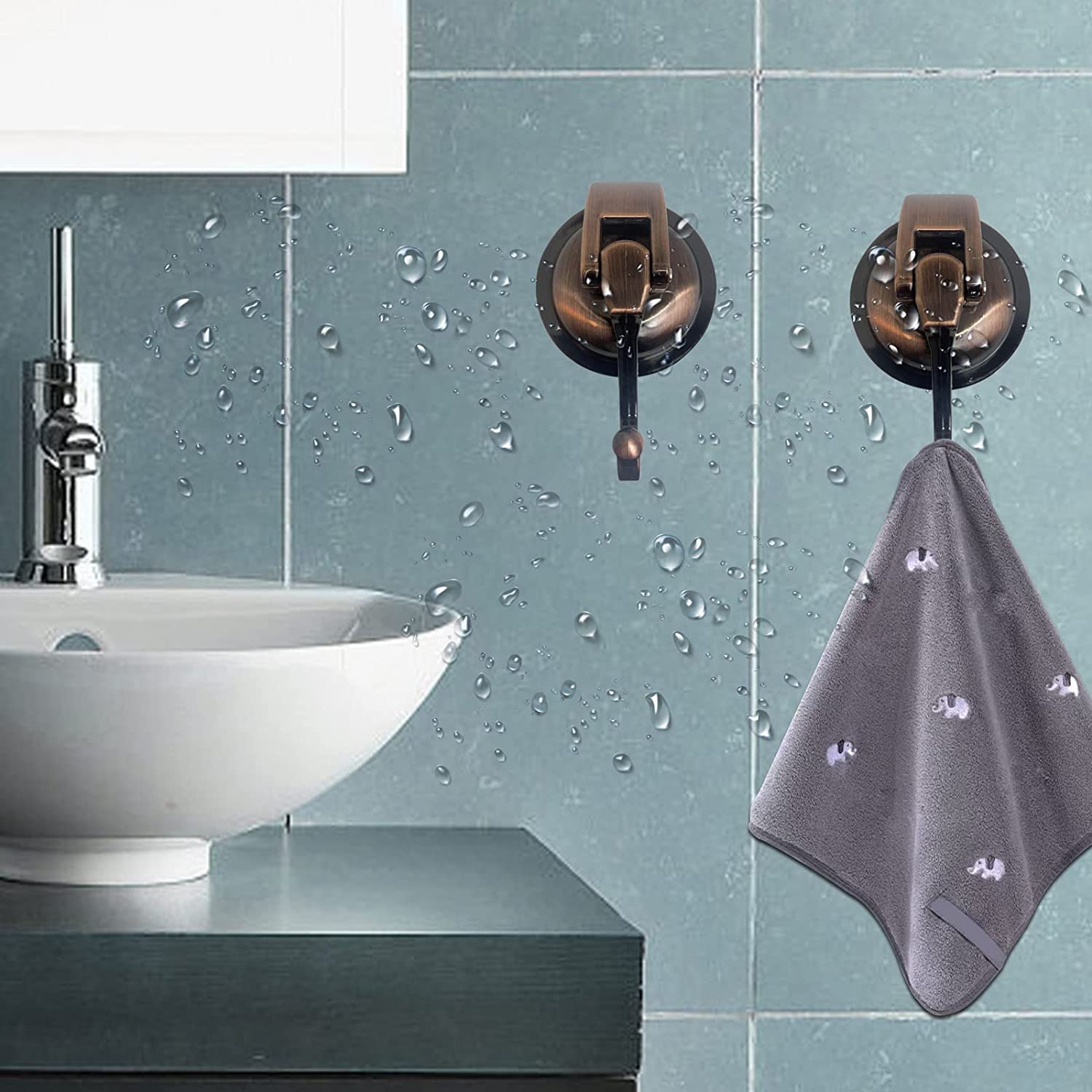 YSSILADI Suction Cup Hooks Heavy Duty Vacuum Suction