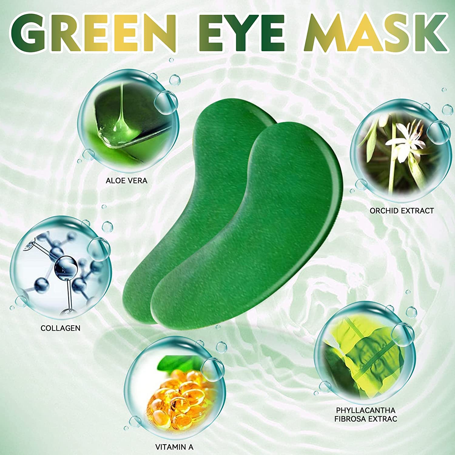 DORPETLY Under Eye Mask(32 Pairs)