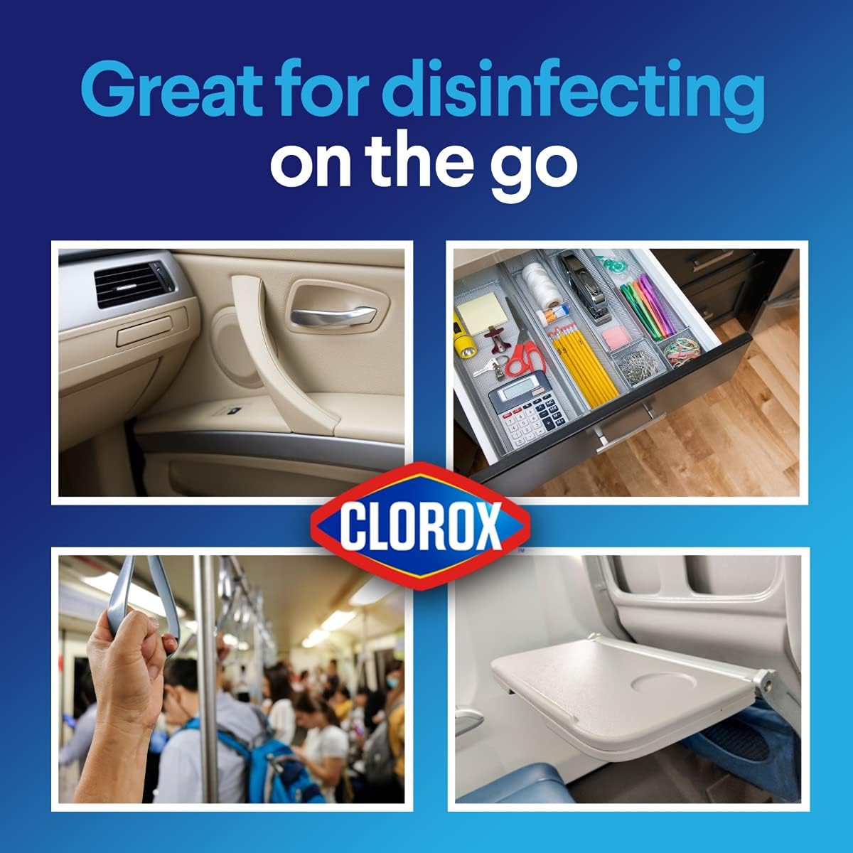 Clorox Disinfecting Wipes, Bleach Free Cleaning Wipes