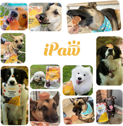 iPaw Turkey Dog Treats for Puppy Training