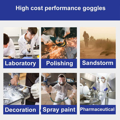 Supermore Anti-Fog Protective Safety Goggles Lab Goggles