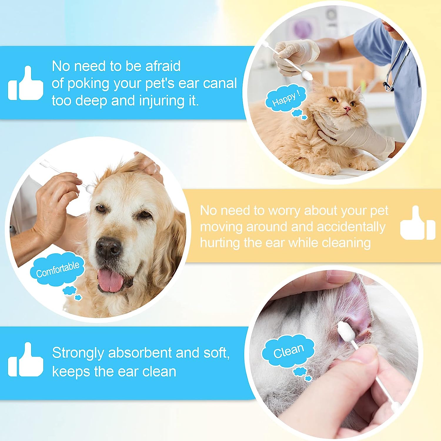 Dog Ear Cleaner dog ear infection treatment Gourd