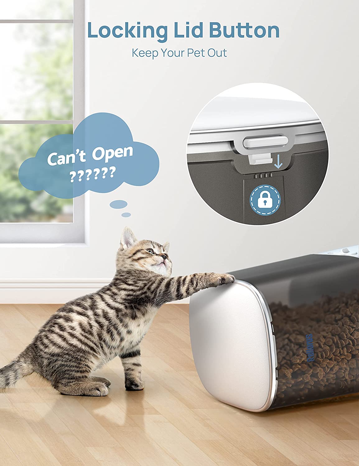 Rellorus Automatic Cat Feeders