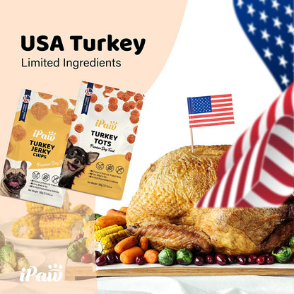 iPaw Turkey Dog Treats for Puppy Training