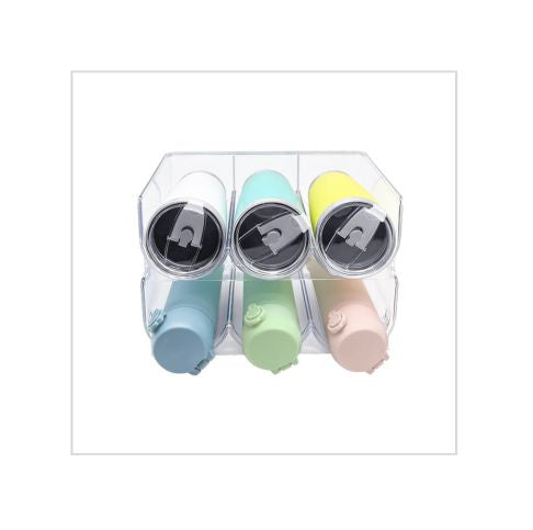 Spaclear Water Bottle Organizer, Stackable Kitchen Pantry Organization