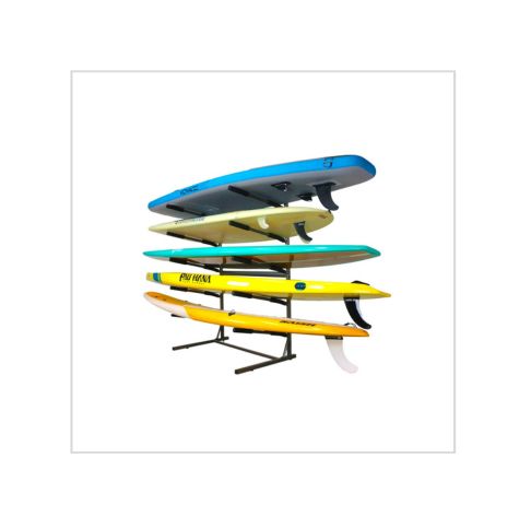 Steves Rack Shack 4 Space Horizontal Surfboard Freestanding