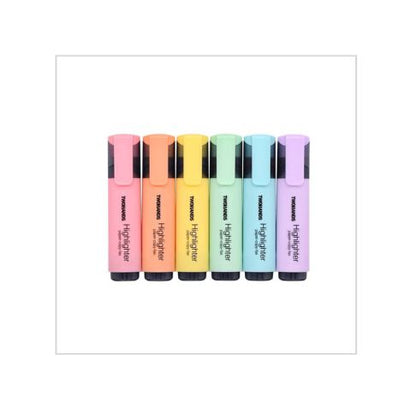 TWOHANDS Highlighter,Chisel Tip Marker Pen