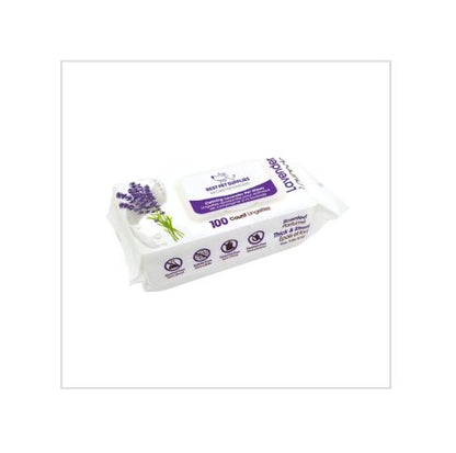 Best Pet Supplies 8″ x 9″ Pet Grooming Wipes