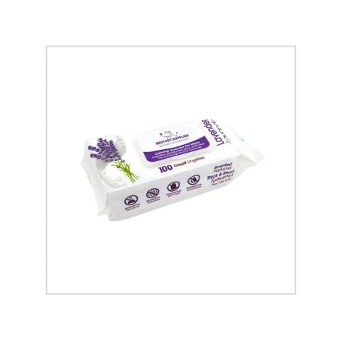 Best Pet Supplies 8″ x 9″ Pet Grooming Wipes