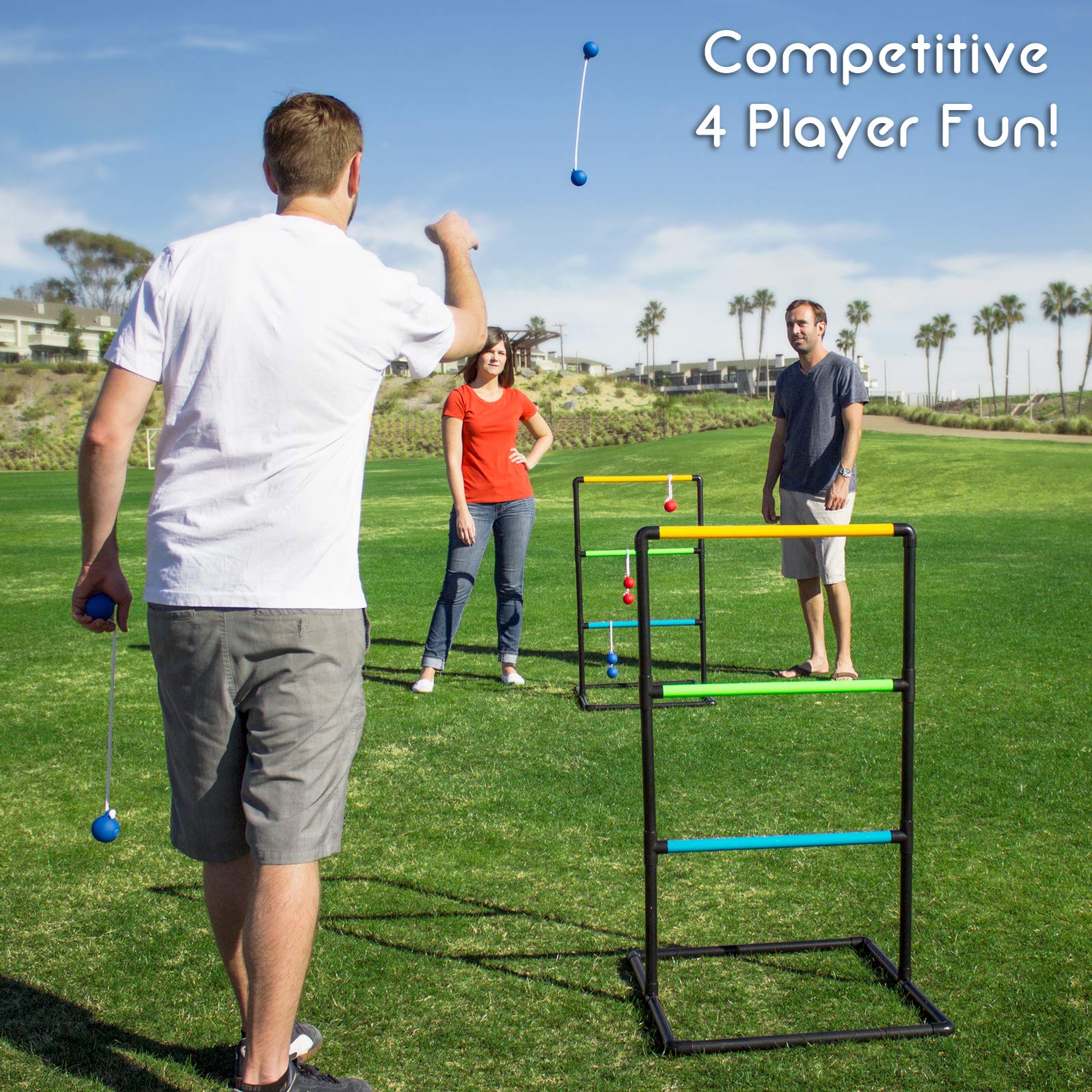 GoSports Ladder Toss Indoor & Outdoor Game Set