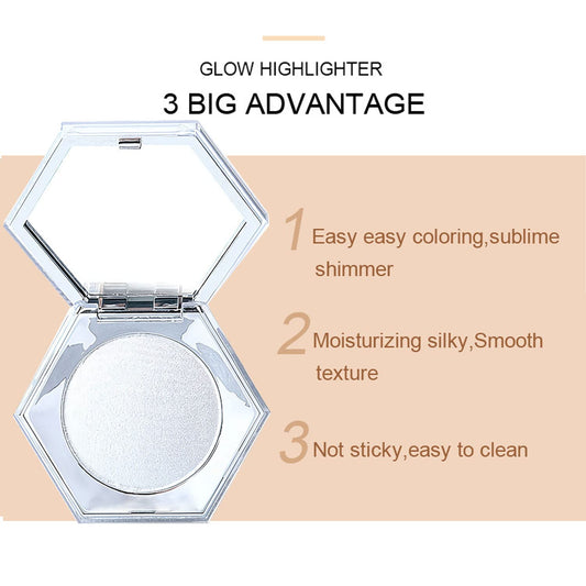 Shimmering Body Highlighter Makeup Palette Glitter