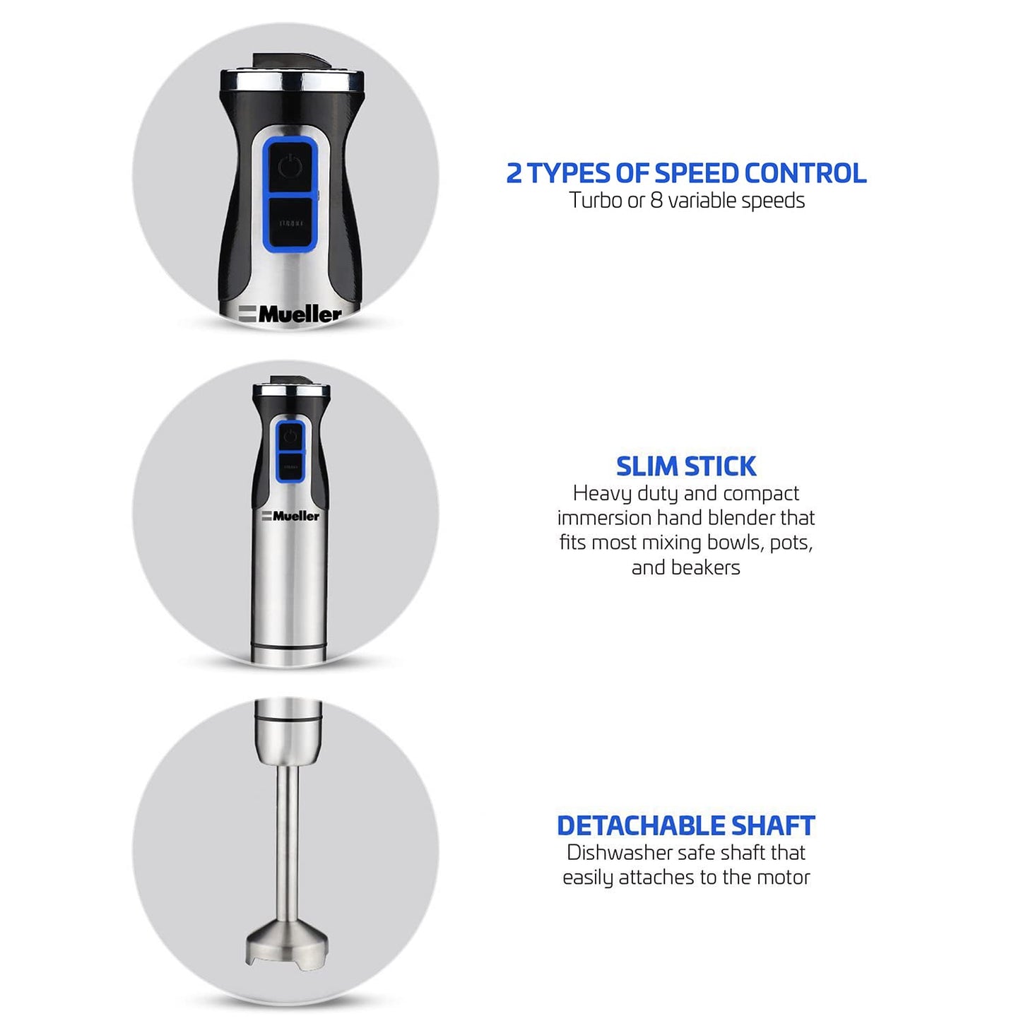Braun MultiQuick 5 Immersion Hand Blender Patented Technology
