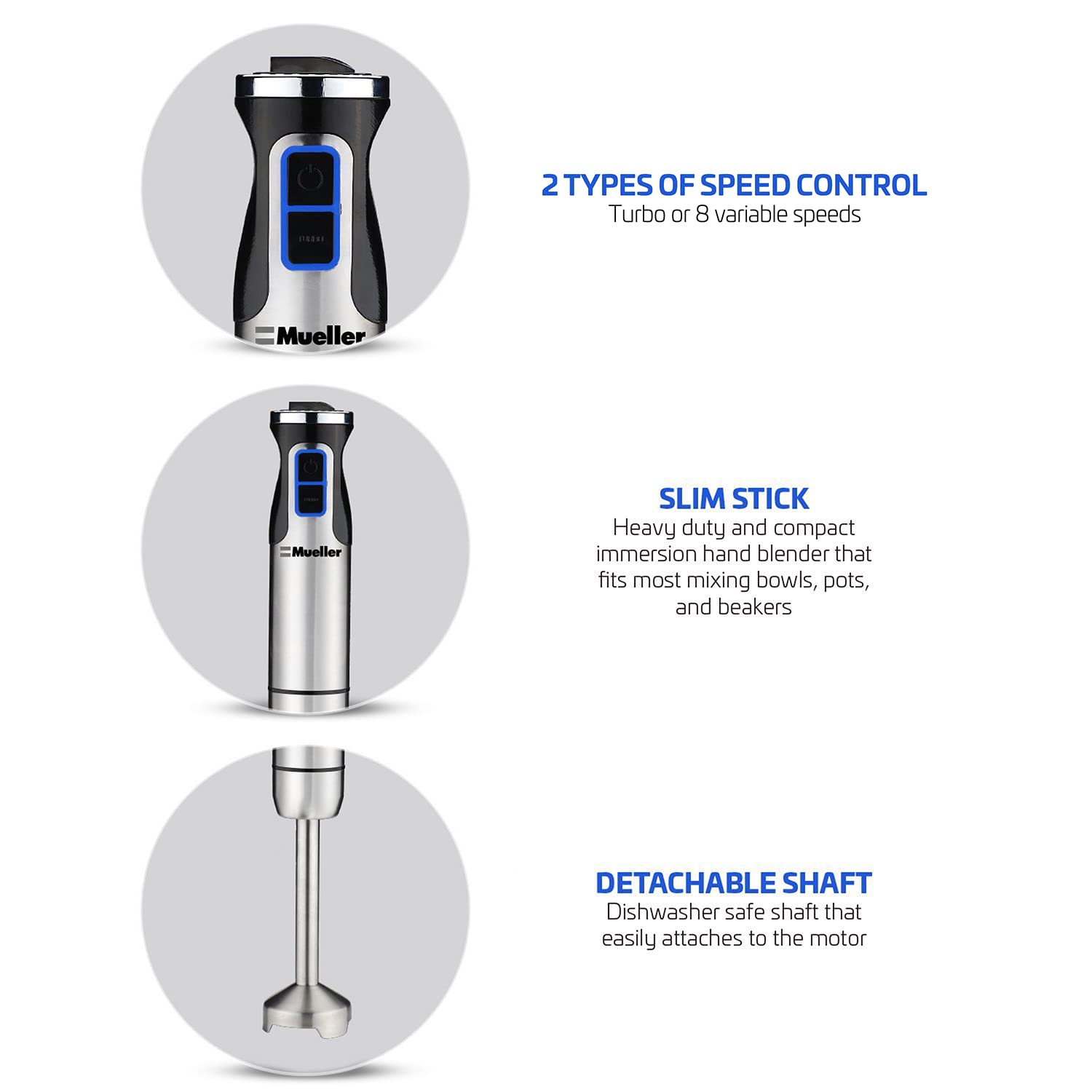 Braun MultiQuick 5 Immersion Hand Blender Patented Technology