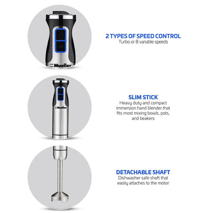 Braun MultiQuick 5 Immersion Hand Blender Patented Technology