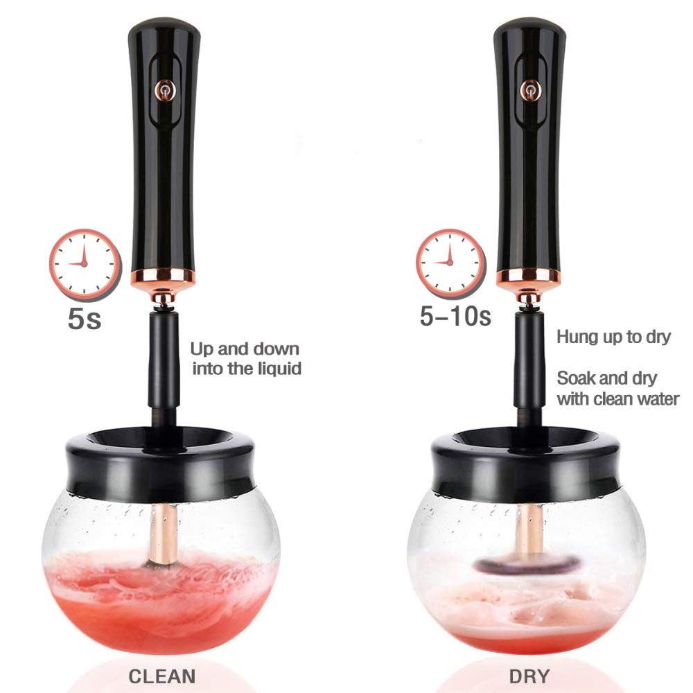 Premium Makeup Brush Cleaner Dryer Super-Fast Electric Brush