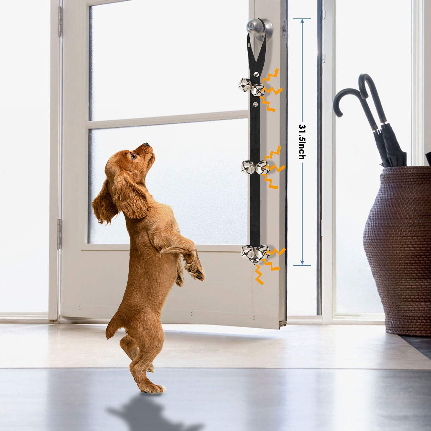 FOLKSMATE Dog Doorbells for Potty Training