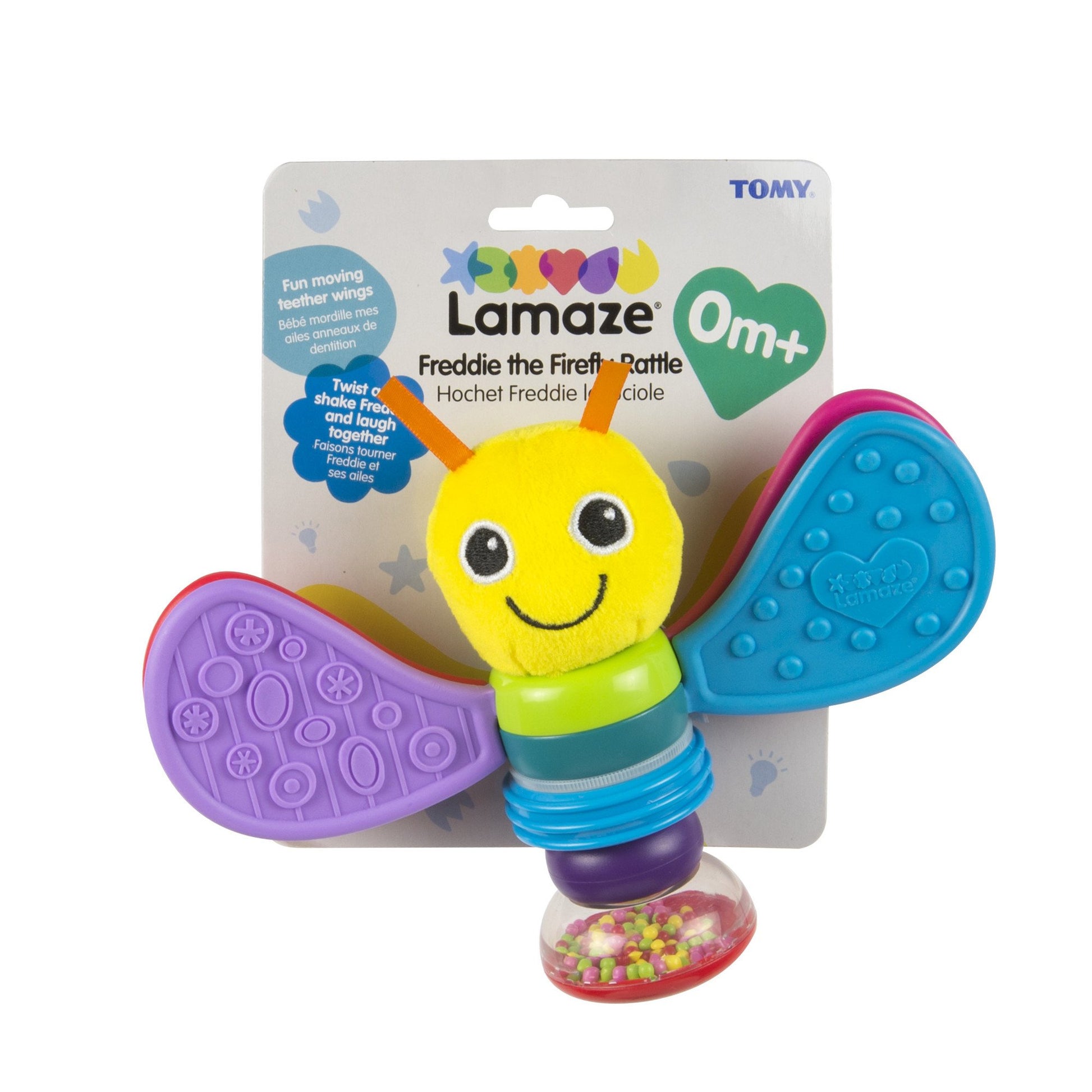 Lamaze Freddie the Firefly Baby Rattle for Newborn Babies