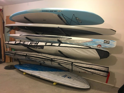 Steves Rack Shack 4 Space Horizontal Surfboard Freestanding
