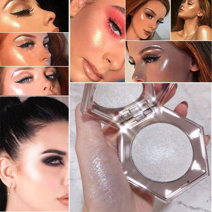 Shimmering Body Highlighter Makeup Palette Glitter