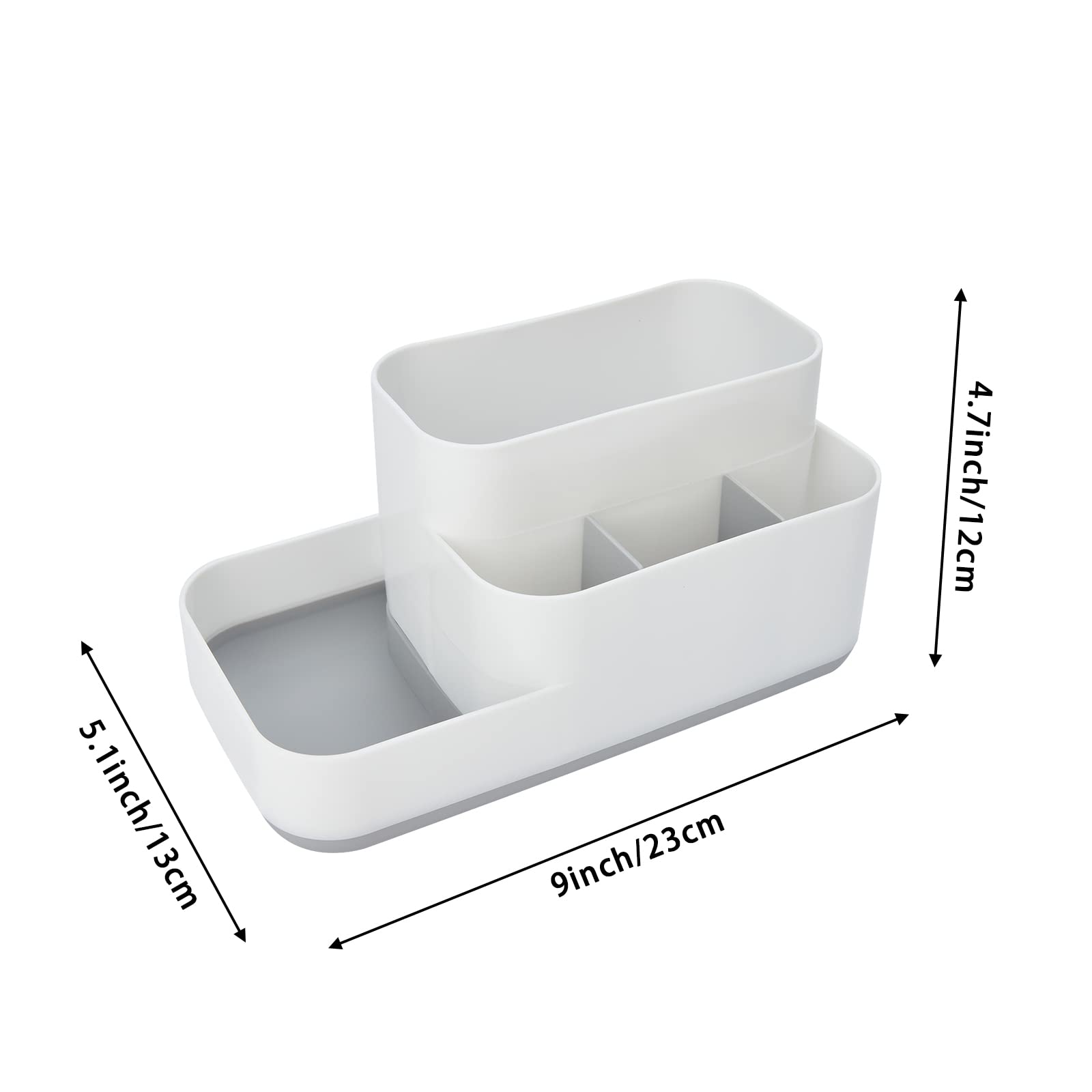 LETURE Desktop Storage Organizer, Pen Pencil Card Holder Box