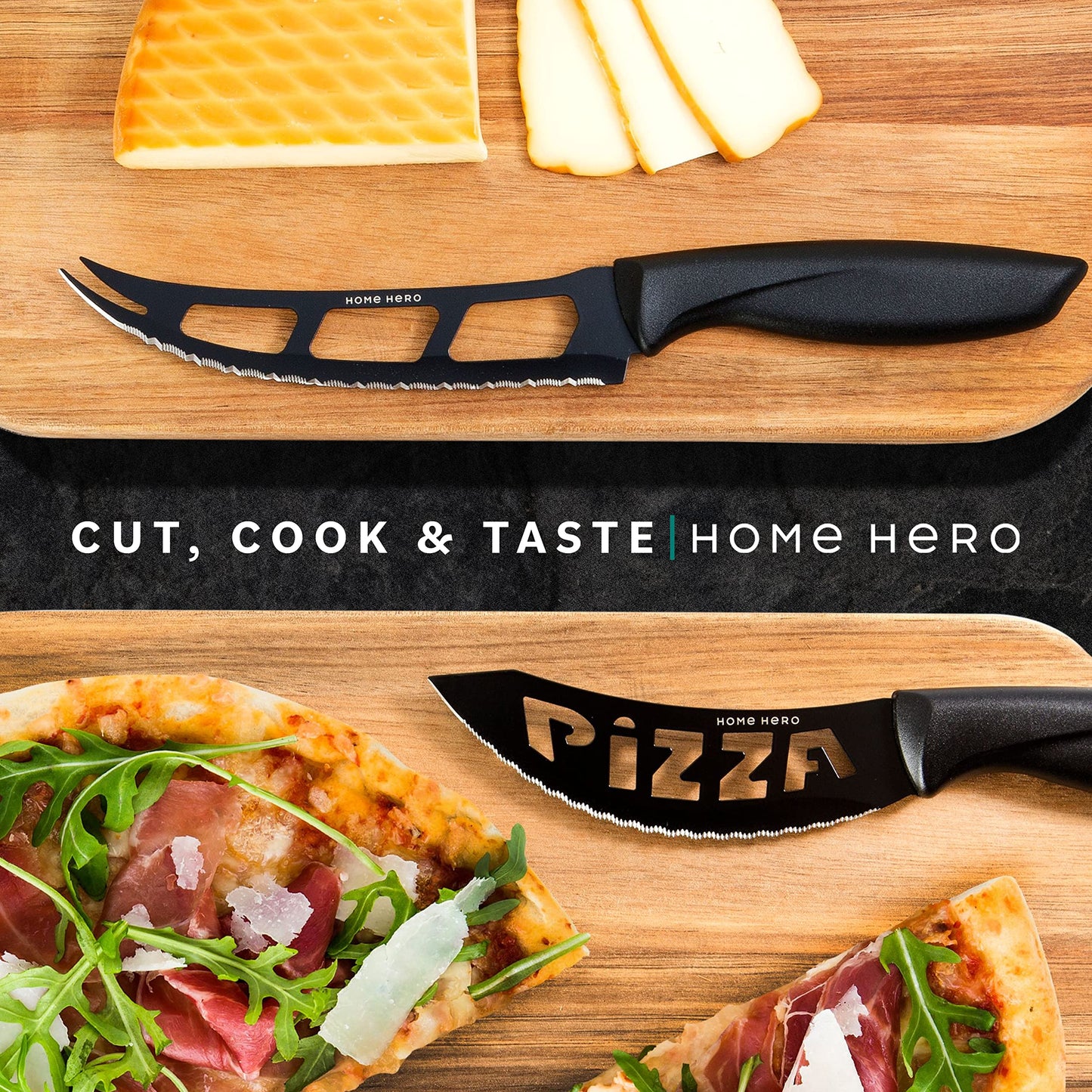 Home Hero Kitchen Knife Set, Steak Knife Set & Kitchen Utility Knives