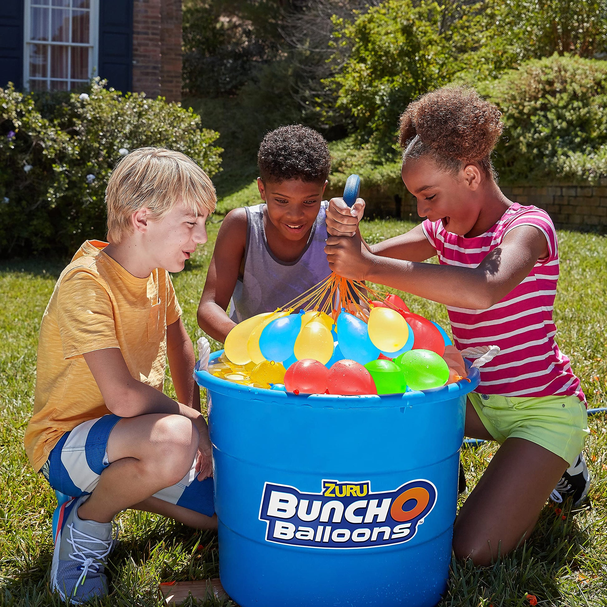 Bunch O Balloons Crazy Color by ZURU, 200+ Rapid-Filling