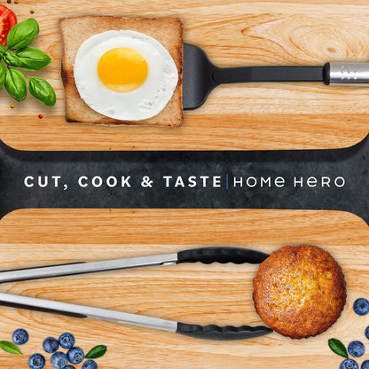 Home Hero 25-pcs Kitchen Utensils Set – Nylon & Stainless Steel Cooking Set