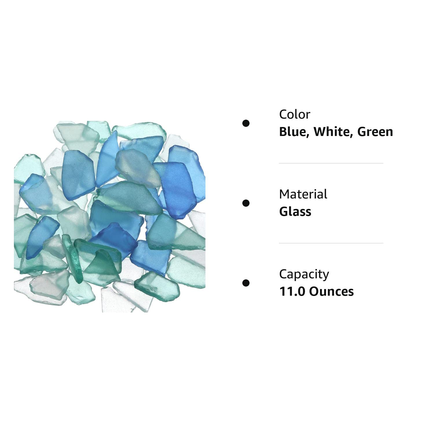 Sea Glass for Crafts Seaglass Pieces Decor