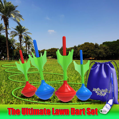 NOMNOM TOYS, Glow in The Dark Lawn Darts Game