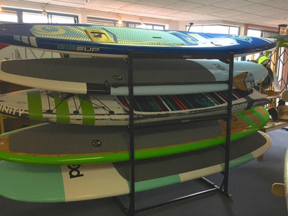 Steves Rack Shack 4 Space Horizontal Surfboard Freestanding