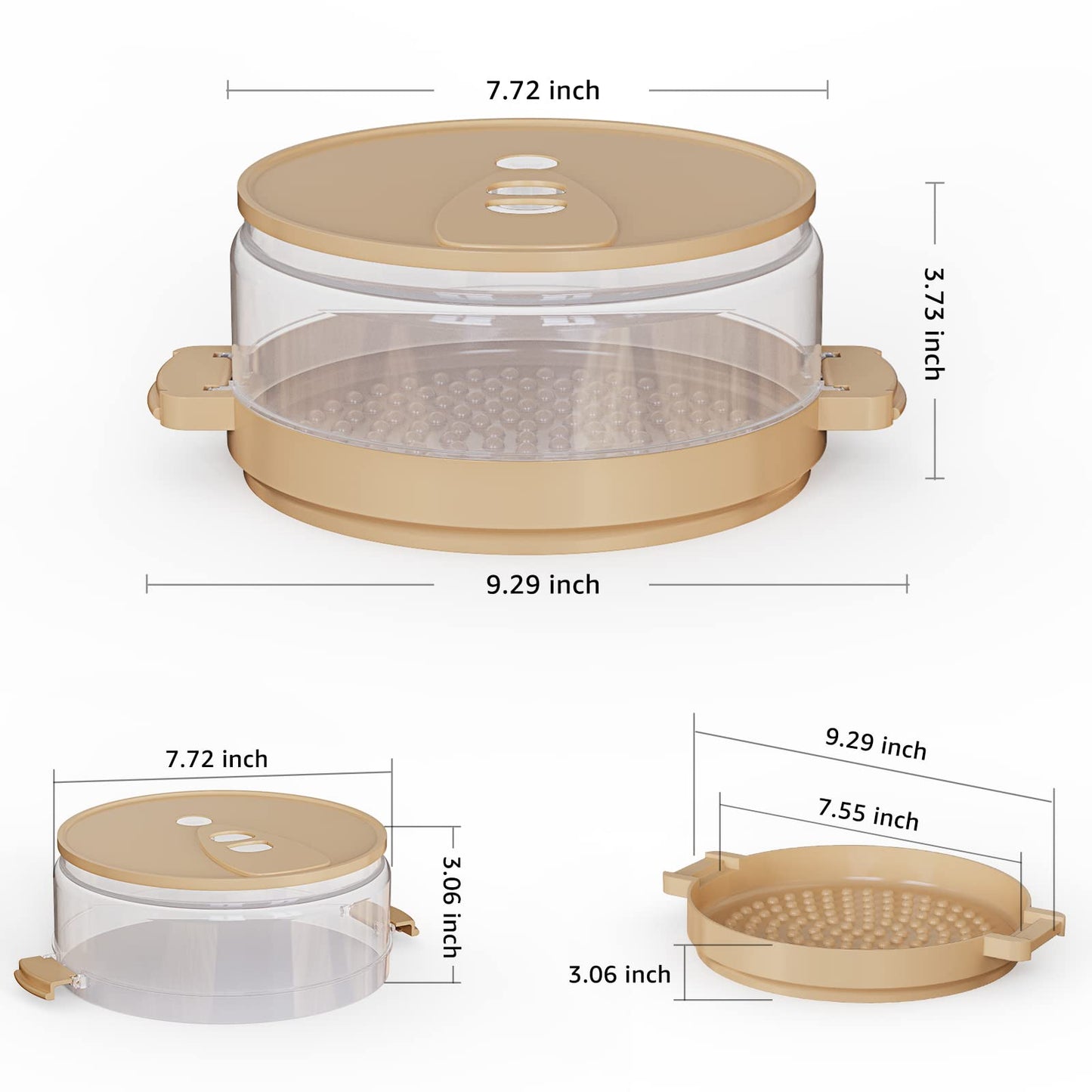 Microwave Potato Cooker SEEN-ON-TV Cooks in Minutes Tender & Fluffy Spuds