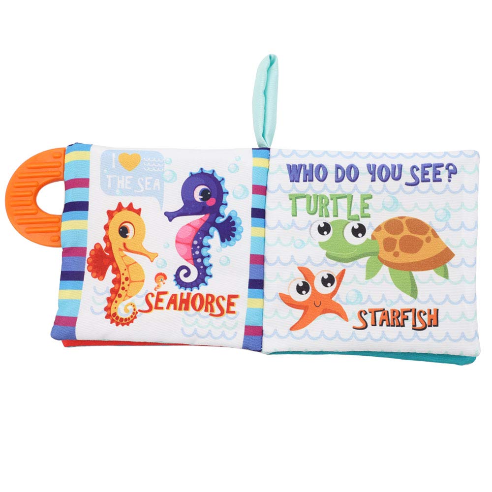 Baby Toys 0-6 Months Soft Cloth Crinkle Books